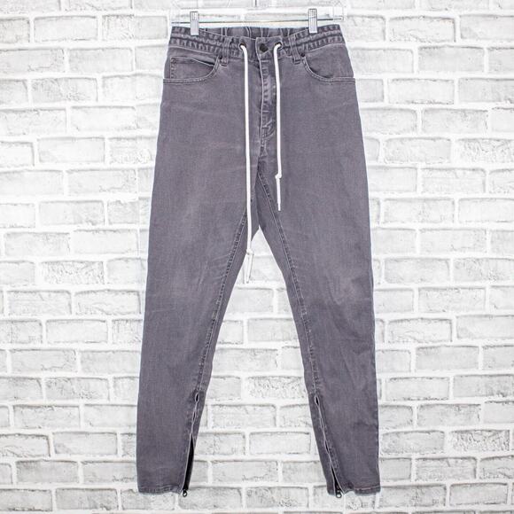 ONES STROKE Tokyo Men's Jogger Pants Drawstring ankle zip Size Small - Picture 1 of 12